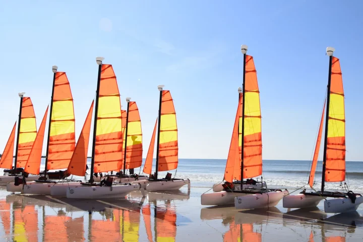 Bateau de croisière naviguant en mer